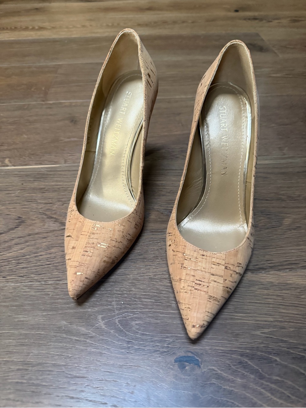 Classic Pointed-Toe Nude Pumps - Picture 2 of 7